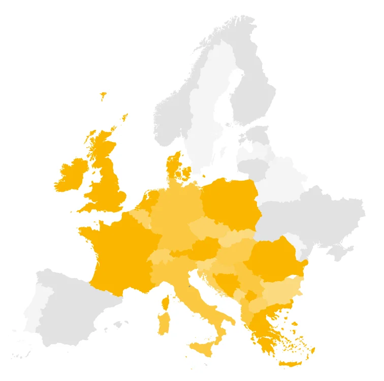 Map EDIS coverage 01 | Brady Technologies